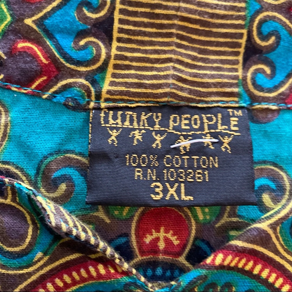 Colorful Psychedelic Tunic - Picture 3 of 3